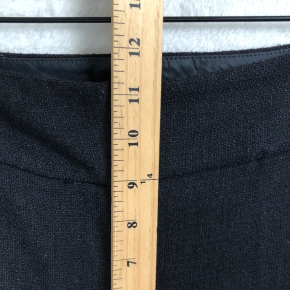 Antonio Melani Wool Blend Pants Women's Sz 10 Navy Blue Lined Trousers Office - Picture 7 of 10